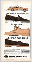1950s U.S. Ked&#39;s Shoes PRINT AD &quot;Ked&#39;s Boosters&quot; United States Rubber Co... - $4.74