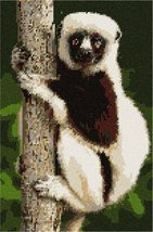 Pepita Needlepoint kit: Lemur, 8&quot; x 12&quot; - £68.96 GBP+