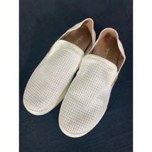 Olukai Peheau Loafer Women&#39;s 8.5 White Leather Comfort 20271 Shoes - $44.55
