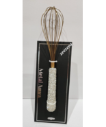 Kitchen Bling Rhinestones Handle Wisk Utensil Gold Silver New - $29.99