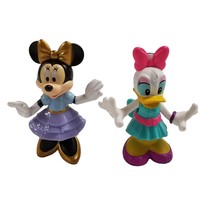 Disney Minnie Mouse Daisy Duck Toy Figures McDonalds Happy Meal &amp;  2017 Mattel - £7.10 GBP