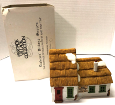 Dept 56 Dickens Village Cottage Of Bob Cratchit And Tiny Tim Building - £19.78 GBP