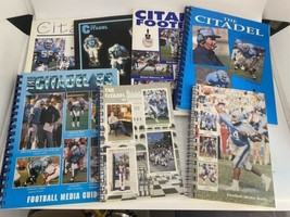 1990-1997 Citadel Bulldogs Football Media Guide Lot of 7 Military Colleg... - $49.49