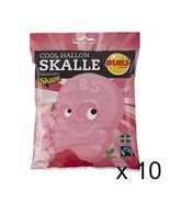 Bubs Skulls Foamy Raspberry 10-pack (10x90 grams) - Swedish Candy - $80.00