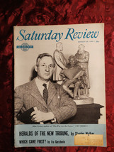 Saturday Review August 29 1959 Allen Nevins Ira Gershwin Stanley Walker - £13.81 GBP