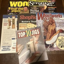 Lot of Six Various Woodworking Magazines - £9.71 GBP
