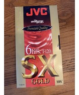 (2) JVC SX Gold T-120 VHS Tape Used - $17.49 CAD