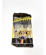 BIC STIC 1987 10 Pack BlackInk Medium Point Clear Body Pointed Cap MSP10... - $351.63 MXN