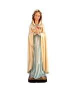 Mystic Rose Wooden Statue ornament decoration LIfe size religious sacred... - $1.85 CAD