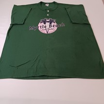 Russell Athletic MYRTLE BEACH SOUTH CAROLINA Men's Green Graphic T-Shirt Size XL image 7