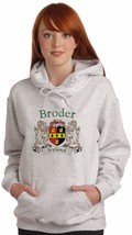 Broder Irish Coat of Arms Ash Hooded Sweat shirt - £28.17 GBP+