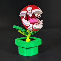 Building Toys Fictional Plant Horror Flower Model 354 Pieces for Collection - £35.94 GBP