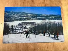 Vintage Postcard, Ski Race, Ski Resort, Sugar Hill, St. Jovite, Quebec, Canada - £3.55 GBP