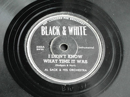 Velvet Moods-Al Sack -Black &amp; White 78rpm (4) Rec. RARE - £21.19 GBP