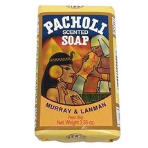 Murray &amp; Lanman Pacholi Scented Luxury Bar Body Soap 3.3 oz 95 grams - £3.19 GBP
