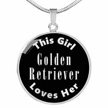 Golden Retriever v2s - Luxury Necklace Lover Owner Mom Gifts - £31.59 GBP