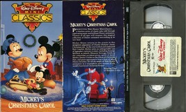 Mickey&#39;s Christmas Carol Vhs Disney Video Tested - £5.49 GBP