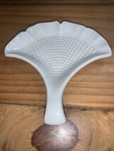 Fan Chopstick Rest Joyce Chen Holder White Porcelain - $9.89