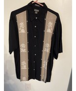 St. John&#39;s Bay Hawaiian Shirt Men&#39;s Large Island Style Button Up   - $20.46 CAD