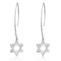 TK3147 - High polished (no plating) Stainless Steel Earrings with No Stone - $21.99
