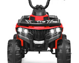 6V Battery Powered Kids Child Ride On ATV 4-Wheeler Quad w/ MP3 &amp; LED Li... - $135.99