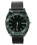 NEW Nixon A328-039 Womens Analog Watch Scratch Resistant Black Leather S... - £32.68 GBP