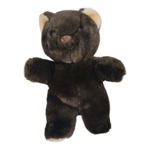 Vtg  Gerber Precious Plush Chocolate Brown Teddy Bear Korea HTF Size &amp; Color 12&quot; - £29.14 GBP