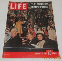 Life Magazine January 21st 1961 President John F. Kennedy Inauguration - £37.98 GBP