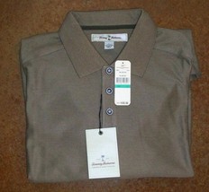 Tommy Bahama Men&#39;s Polo, Twill Gates, Size Large, New Taupe, New w/tags - $79.50