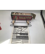 Vintage AMERICAN INDIAN Bead Loom Deluxe Metal Construction Craft Kit w Box - $184.23 MXN