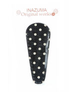 Small Polka Dot Embroidery Scissors Sheath Black - $162.78 MXN