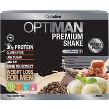 OptiMan Premium Shake in a Variety Pack - £103.07 GBP