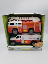 New Play Right City Vehicle Play Set Lights up Vehicle Sounds Batteries Included - £13.32 GBP