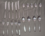 Rogers Co Beaded Elegance Stanley Roberts 19 Piece Set Stainless Flatwar... - $15.00