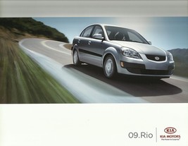 2009 Kia RIO sales brochure catalog 09 US 5 RIO5 LX SX - $6.00