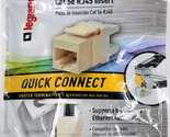 Legrand 5 pack Cat 5e RJ45 Insert Ethernet Wall Jack Quick Connect WP347... - $10.00