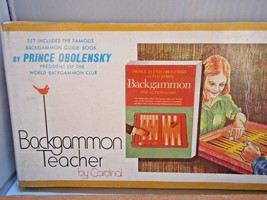 Backgammon Teacher by Cardinal Prince Obolensky Game Guide - $5.95