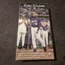 Tony Gwynn MR. PADRE Sealed VHS TAPES San Diego Padres 2001 Farewell Vid... - $14.50