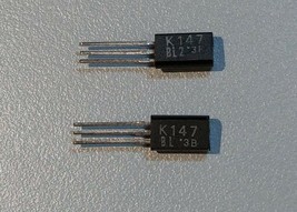 Toshiba 2SK147BL ultra low noise N-Ch J-FET matched pair Idss +/-0.2mA r... - $41.85