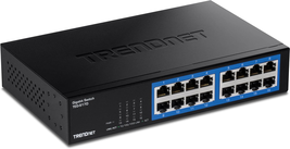16-Port Gigabit Desktop Switch, TEG-S17D, 16 X Gigabit RJ-45 Ports, 32 - $145.52