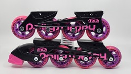 Roller Derby RD Inline Roller Blade Skate Replacement Wheels Pink Purple... - $31.67
