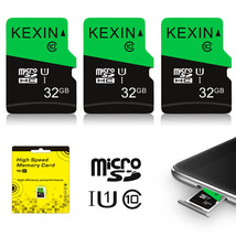 3Pcs 32Gb Micro Sd Card Sdxc Class 10 Flash Memory Card Storage Tf Card - £19.22 GBP