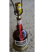 Grand Marnier Liquor Glass Bottle Table Lamp Handmade By Me Corded Electric - €38,08 EUR