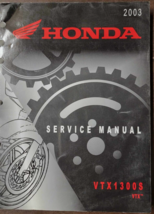 2003 Honda VTX1300S Service Shop Repair Manual OEM 61MEA00 - $29.99