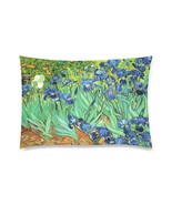Irises Van Gogh Pillow Case 30&quot; x 20&quot; (2 Sides) - $31.24 CAD