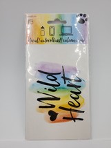 Inspiration & Fun Wild Heart 4-Color Decal Sticker Trends International 8" x 4" - $5.89