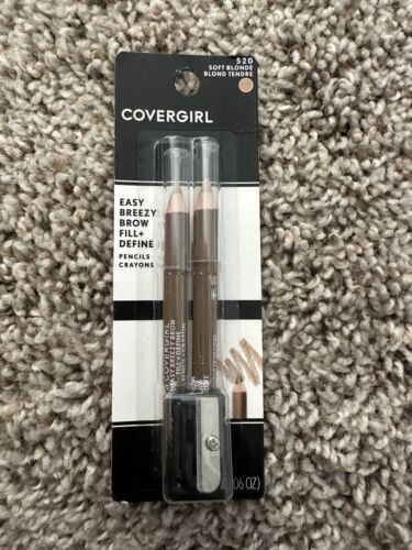 CoverGirl Easy Breezy Brow Fill + Define Water Resistant Pencil, Soft Bl... - $7.69