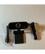 hd webcam 1080p with microphone With Privacy Cover #26-0065 - £11.00 GBP