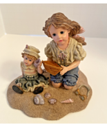 Vtg Dollstone Collection Yesterdays&#39; Child Lucinda and Dawn. . By the Sea - $228.43 MXN