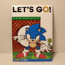 Sonic The Hedgehog Green Hill Zone Fridge Magnet Official Sega Collectible - £8.53 GBP